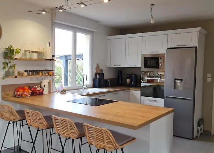 Tatil Evi Maison Dans Quartier Residentiel A Cote De Caen *